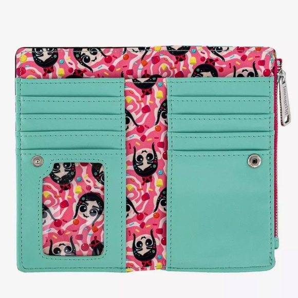 Loungefly Disney Wreck-It Ralph Vanellope von Schweetz Wallet - Picture 2 of 4